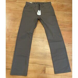 prAna Mens Pants 30x32 Brion Pant MUD Brown gorpcore Hiking Outdoor utility